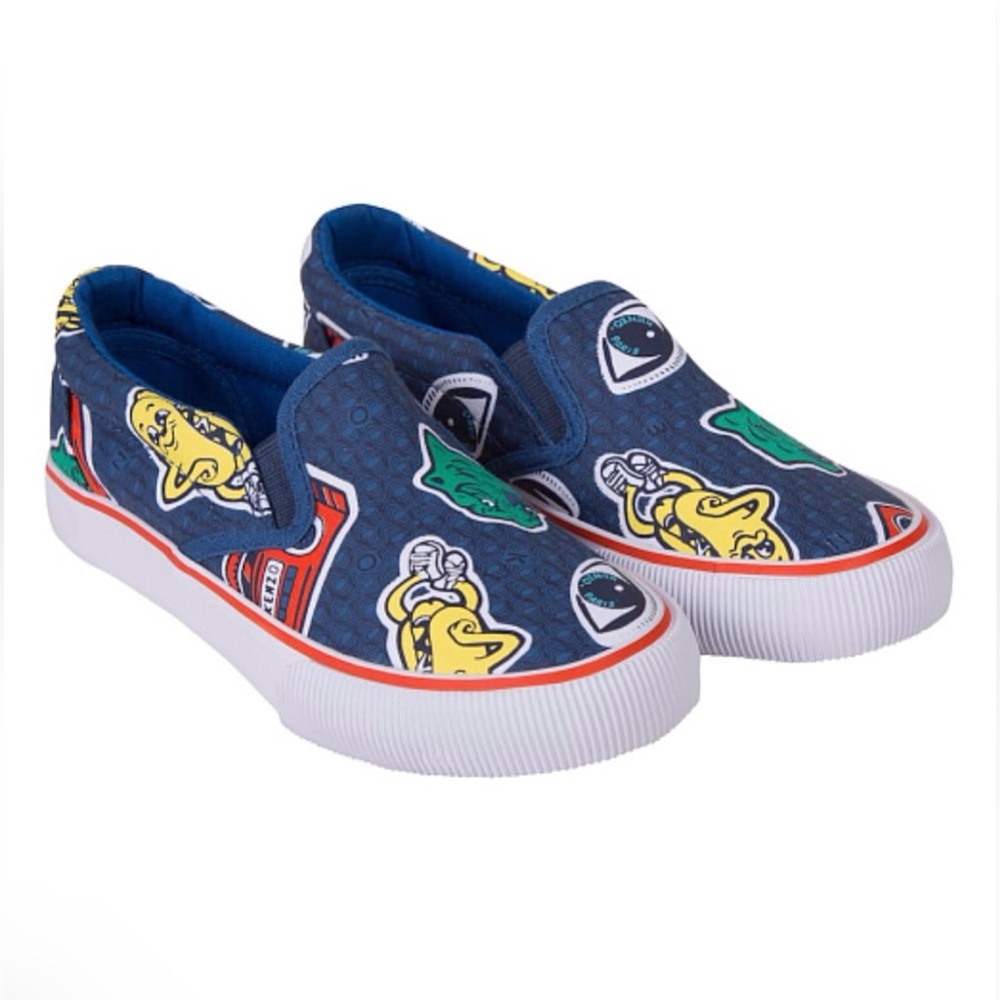 Kenzo Kids Blue Slip-On Shoes‎ Size 5